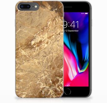 B2Ctelecom TPU Siliconen Backcase Hoesje iPhone 8 Plus | 7 Plus Design Marmer