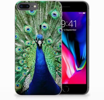 B2Ctelecom TPU Siliconen Backcase Hoesje iPhone 8+ | 7+ Design Pauw