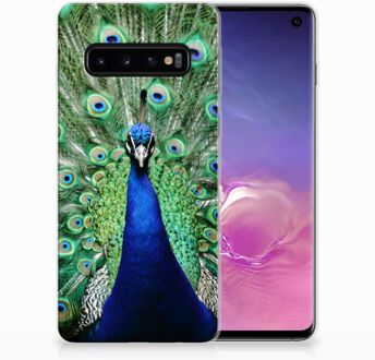 B2Ctelecom TPU Siliconen Backcase Hoesje Samsung Galaxy S10 Design Pauw