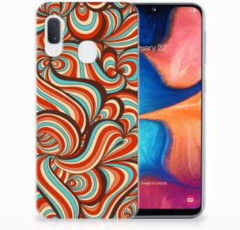 B2Ctelecom TPU Siliconen Backcase Samsung A20e Design Retro