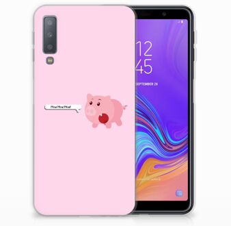 B2Ctelecom TPU Siliconen Backcase Samsung A7 (2018) Pig Mud