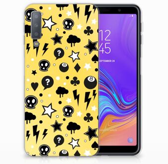 B2Ctelecom TPU Siliconen Backcase Samsung A7 (2018) Punk Yellow