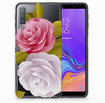 B2Ctelecom TPU Siliconen Backcase Samsung A7 (2018) Roses