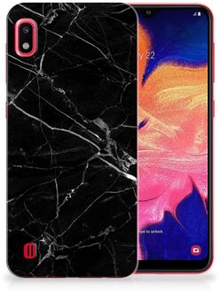 B2Ctelecom TPU siliconen backcase Samsung Galaxy A10 Hoesje Marmer Zwart