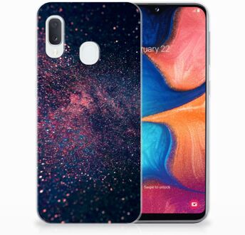 B2Ctelecom TPU Siliconen Backcase Samsung Galaxy A20e Design Stars