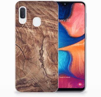 B2Ctelecom TPU Siliconen Backcase Samsung Galaxy A20e Design Tree Trunk