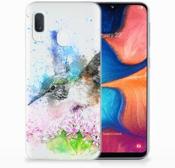 B2Ctelecom TPU Siliconen Backcase Samsung Galaxy A20e Design Vogel