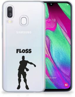 B2Ctelecom TPU Siliconen Backcase Samsung Galaxy A40 Floss