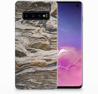 B2Ctelecom TPU Siliconen Backcase Samsung Galaxy S10 Design Steen