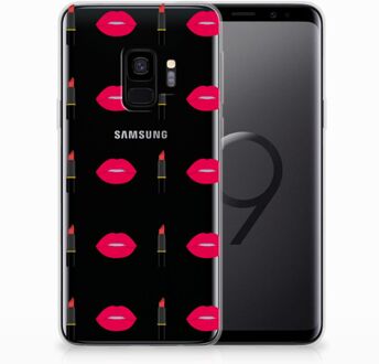 B2Ctelecom TPU Siliconen Backcase Samsung Galaxy S9 Lipstick Kiss