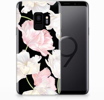 B2Ctelecom TPU Siliconen Backcase Samsung Galaxy S9 Lovely Flowers