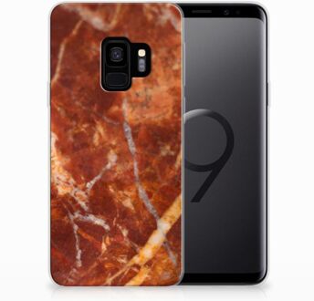 B2Ctelecom TPU Siliconen Backcase Samsung Galaxy S9 Marmer Bruin