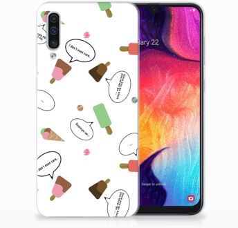 B2Ctelecom TPU Siliconen Backcover Samsung Galaxy A50 Design IJsjes