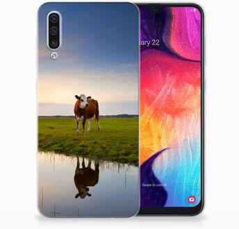 B2Ctelecom TPU Siliconen Backcover Samsung Galaxy A50 Design Koe