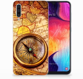 B2Ctelecom TPU Siliconen Backcover Samsung Galaxy A50 Design Kompas