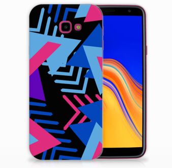 B2Ctelecom TPU Siliconen backcover Samsung Galaxy J4 Plus (2018) Design Funky Triangle