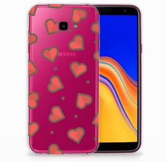 B2Ctelecom TPU Siliconen backcover Samsung Galaxy J4 Plus (2018) Design Hearts