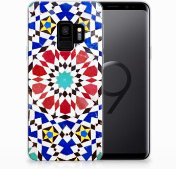 B2Ctelecom TPU Siliconen Backcover Samsung Galaxy S9 Mozaïek