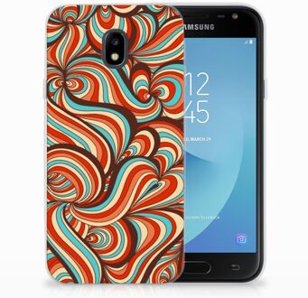 B2Ctelecom TPU Siliconen Backcover Samsung J3 2017 Design Retro