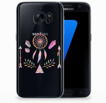 B2Ctelecom TPU Siliconen Backcover Samsung S7 Boho Dreamcatcher