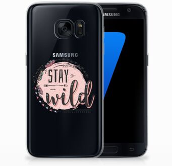 B2Ctelecom TPU Siliconen Backcover Samsung S7 Boho Stay Wild