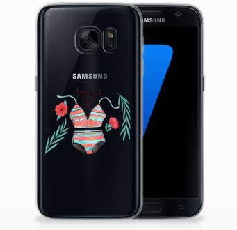 B2Ctelecom TPU Siliconen Backcover Samsung S7 Boho Summer