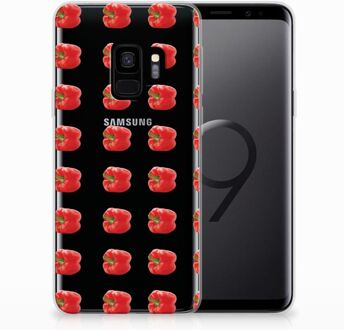 B2Ctelecom TPU Siliconen Backcover Samsung S9 Paprika Red