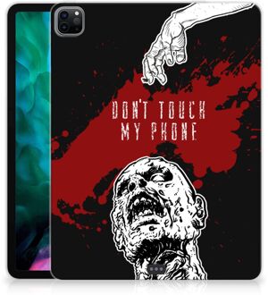 B2Ctelecom TPU Siliconen Hoes iPad Pro 12.9 (2020) | iPad Pro 12.9 (2021) Backcover Zombie Blood met doorzichte zijkanten