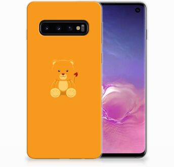 B2Ctelecom TPU Siliconen Hoesje Back Case Samsung S10 Baby Beer