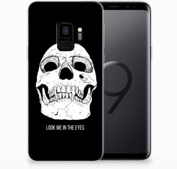 B2Ctelecom TPU Siliconen Hoesje Back Cover Samsung S9 Skull Eyes