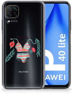 B2Ctelecom TPU Siliconen Hoesje Huawei P40 Lite Telefoon Hoesje Boho Summer