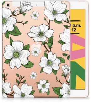 B2Ctelecom TPU Siliconen Hoesje iPad 10.2 (2019) | iPad 10.2 (2020) Dogwood Flowers