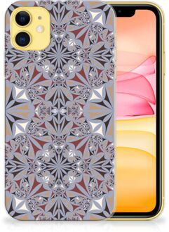 B2Ctelecom TPU Siliconen Hoesje iPhone 11 Bloemen