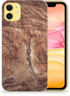 B2Ctelecom TPU Siliconen hoesje iPhone 11 Bumper Hoesje Tree Trunk