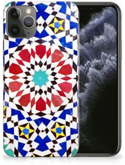 B2Ctelecom TPU Siliconen Hoesje iPhone 11 Pro Mozaïek