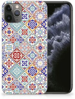 B2Ctelecom TPU Siliconen Hoesje iPhone 11 Pro Tiles Color