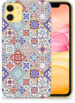 B2Ctelecom TPU Siliconen Hoesje iPhone 11 Tiles Color