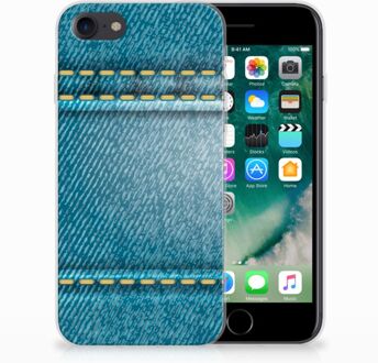 B2Ctelecom TPU siliconen hoesje iPhone 7 | 8 Jeans