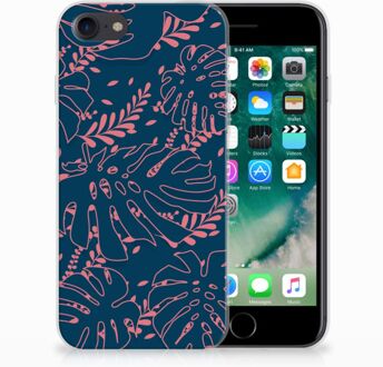 B2Ctelecom TPU siliconen hoesje iPhone 7 | 8 Palm Leaves