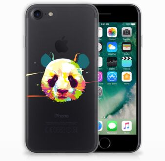 B2Ctelecom TPU siliconen hoesje iPhone 7 | 8 Panda Color