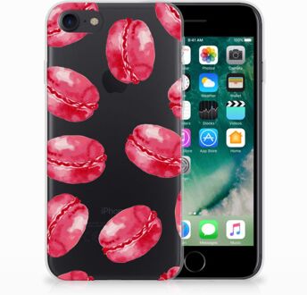 B2Ctelecom TPU siliconen hoesje iPhone 7 | 8 Pink Macarons