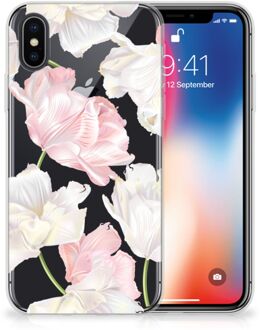 B2Ctelecom TPU-siliconen Hoesje iPhone X/10 | Xs Design Lovely Flowers