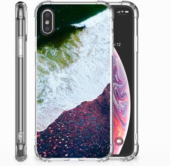 B2Ctelecom TPU-Siliconen Hoesje iPhone X | Xs Design Sea in Space