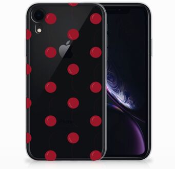 B2Ctelecom TPU-siliconen Hoesje iPhone Xr Design  Cherries