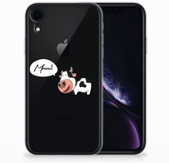 B2Ctelecom TPU-siliconen Hoesje iPhone Xr Design  Cow