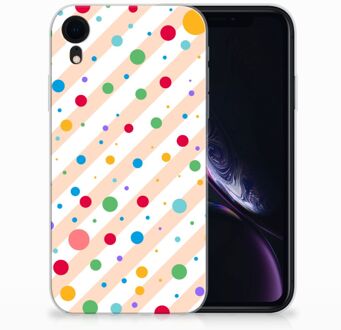 B2Ctelecom TPU-siliconen Hoesje iPhone Xr Design  Dots