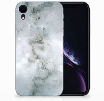 B2Ctelecom TPU-siliconen Hoesje iPhone Xr Painting Grey