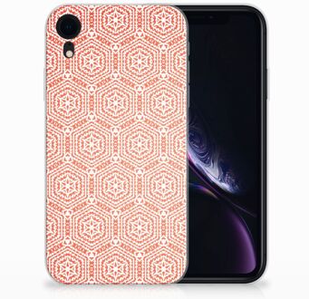 B2Ctelecom TPU-siliconen Hoesje iPhone Xr Pattern Orange