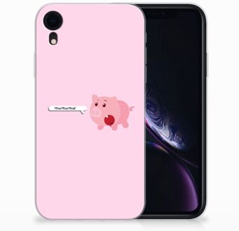 B2Ctelecom TPU-siliconen Hoesje iPhone Xr Pig Mud