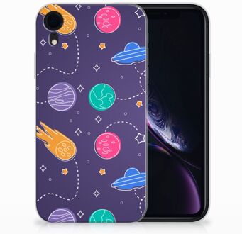 B2Ctelecom TPU-siliconen Hoesje iPhone Xr Space